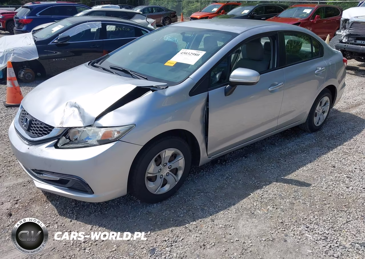 2014 Honda Civic Lx VIN:19XFB2F59EE057184 - 17