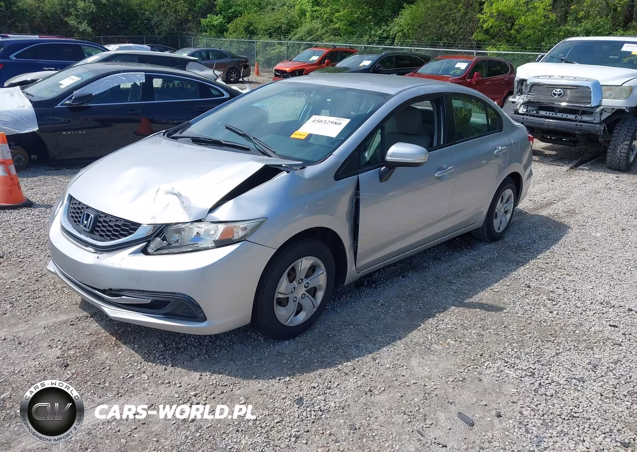 2014 Honda Civic Lx VIN:19XFB2F59EE057184 - 2