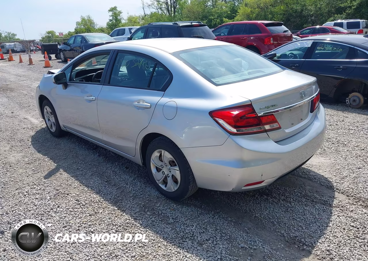 2014 Honda Civic Lx VIN:19XFB2F59EE057184 - 3