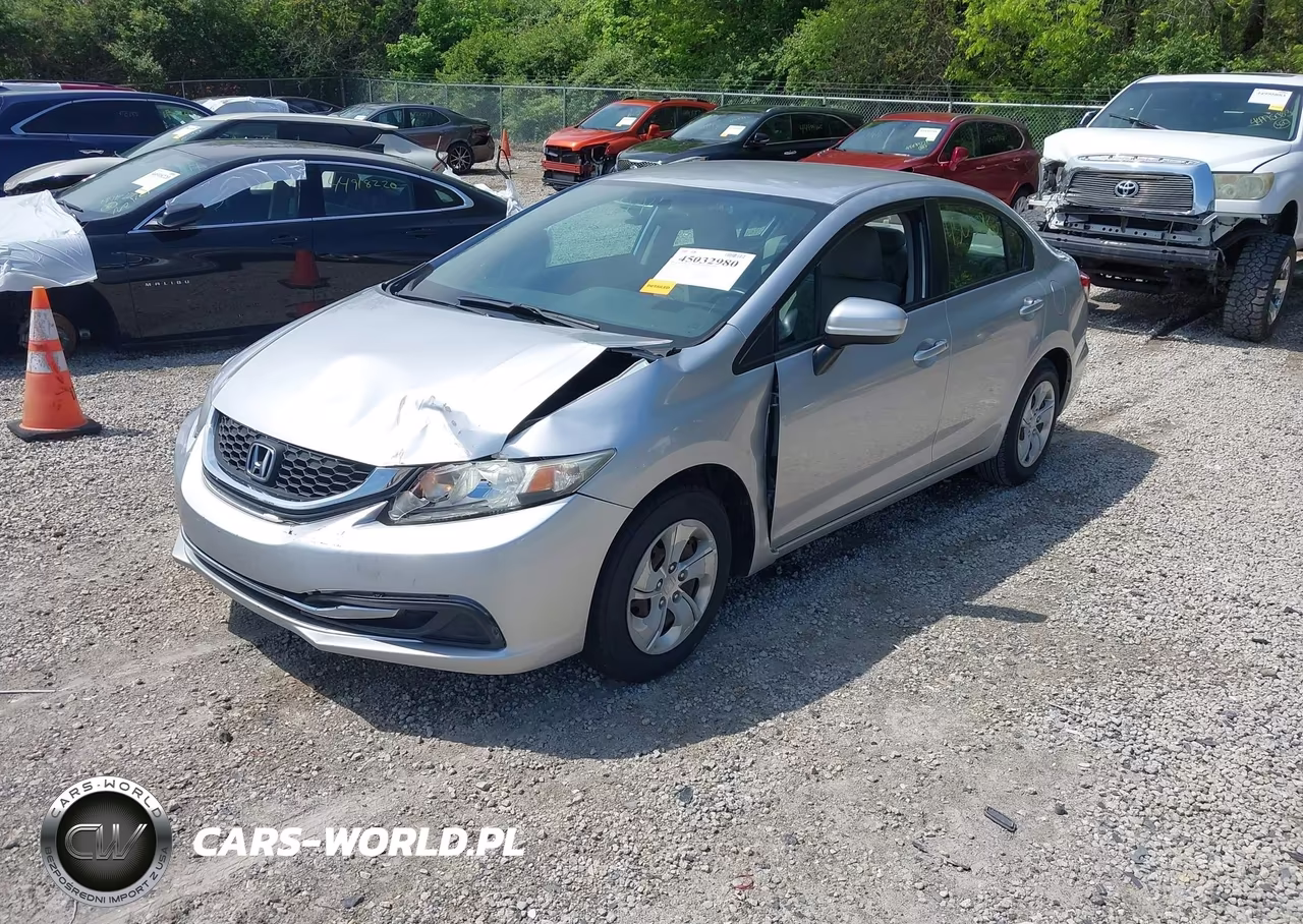 2014 Honda Civic Lx VIN:19XFB2F59EE057184 - 6
