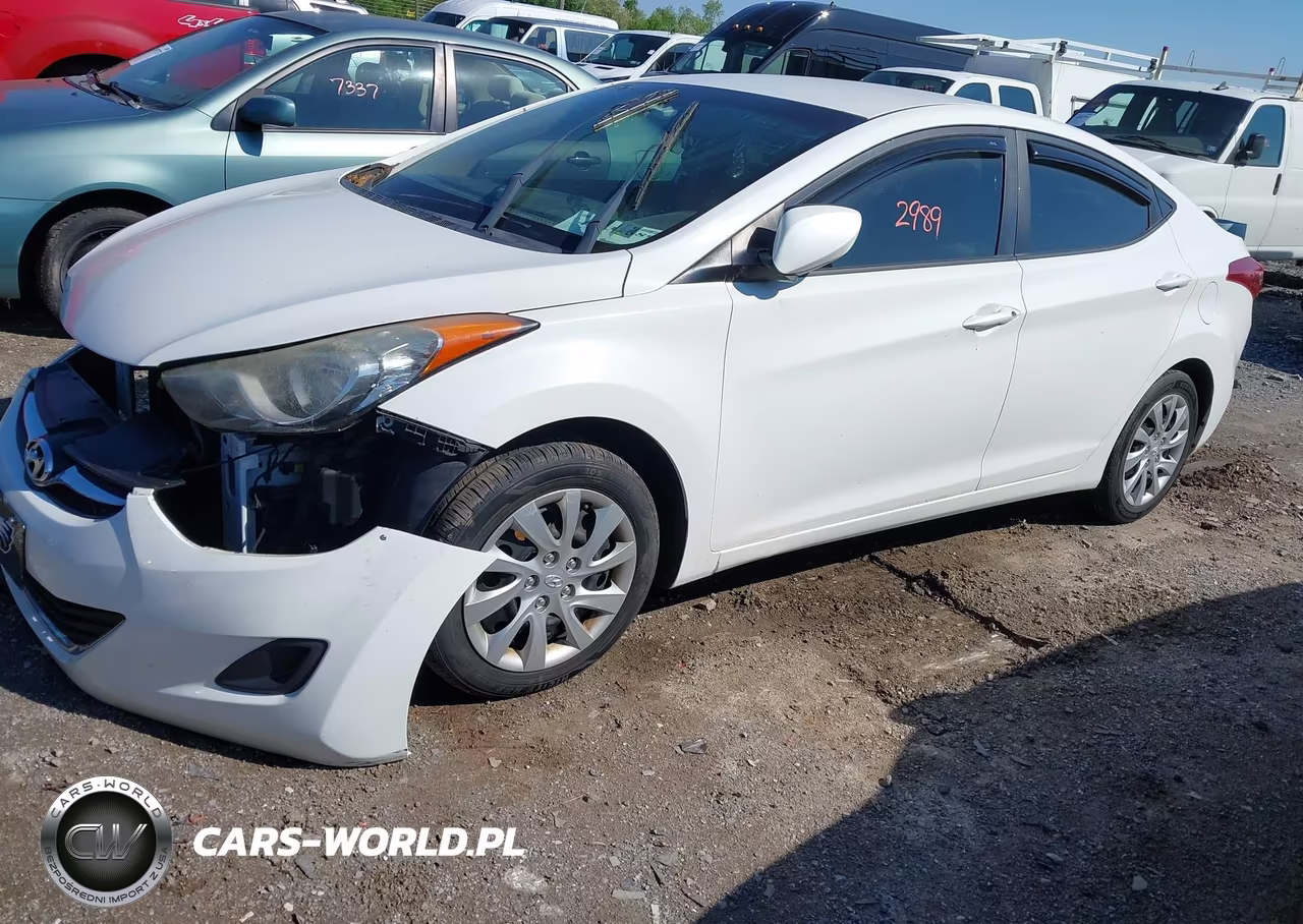 2011 Hyundai Elantra Gls VIN:5NPDH4AE6BH032971 - 2
