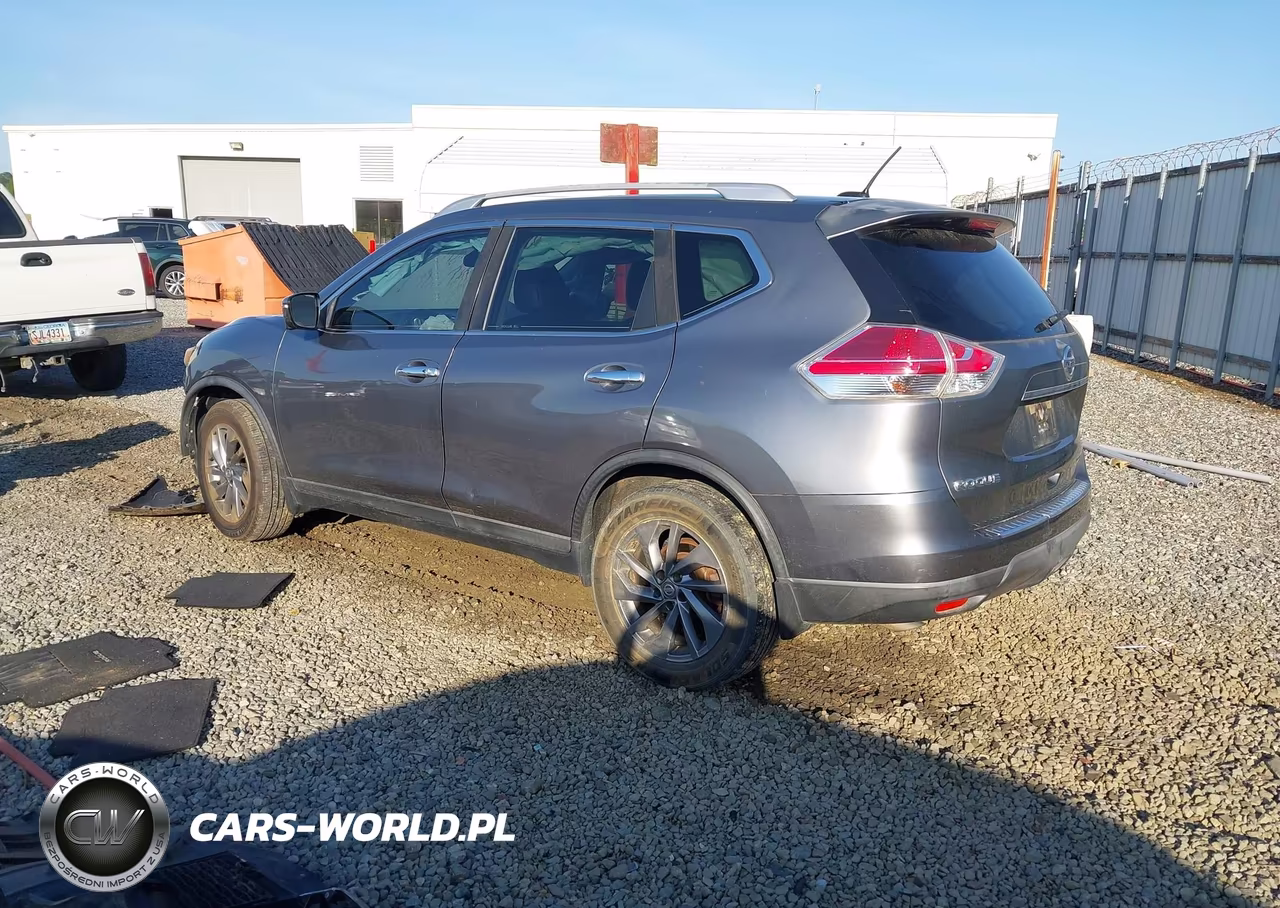 2016 Nissan Rogue Sl VIN:KNMAT2MT7GP715371 - 3