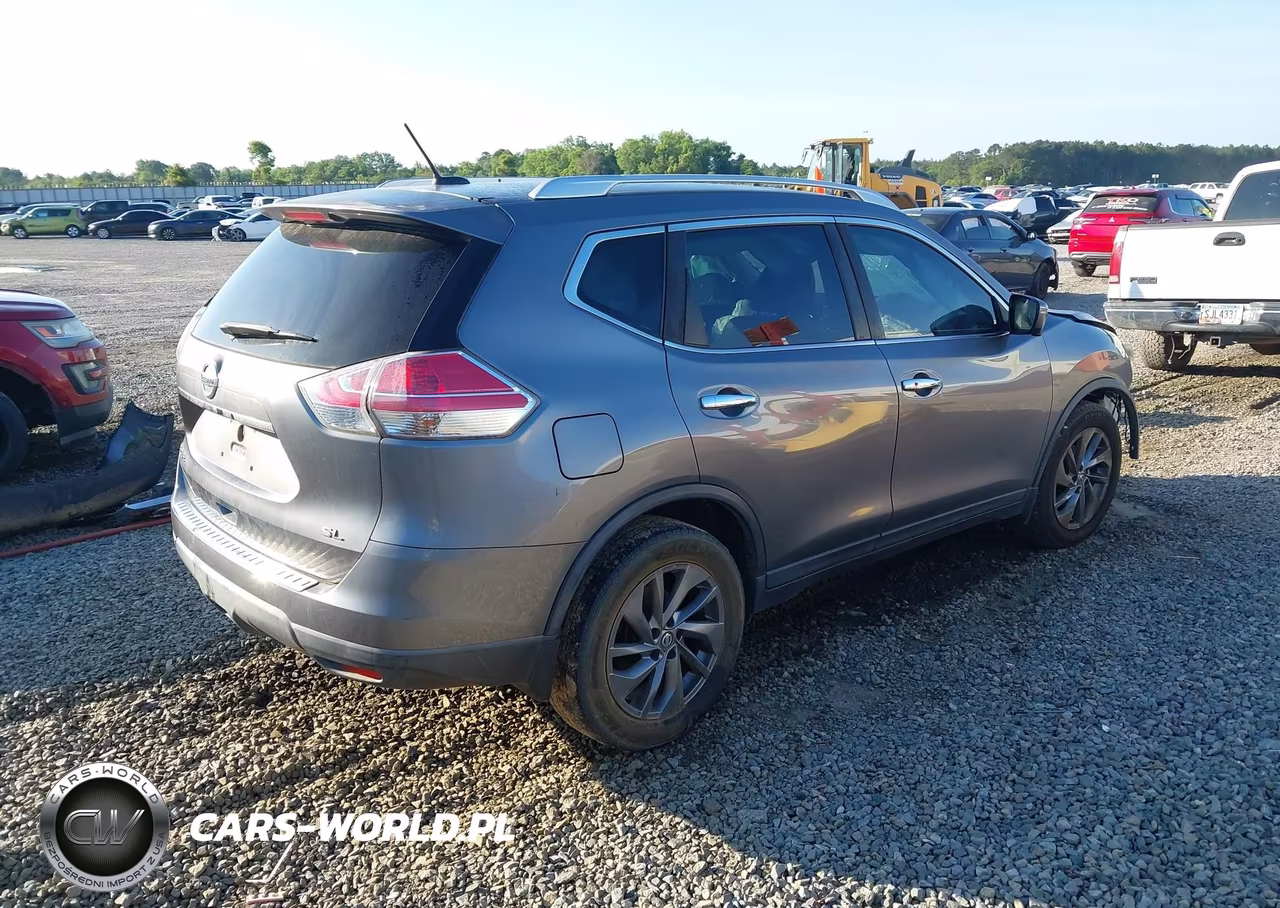 2016 Nissan Rogue Sl VIN:KNMAT2MT7GP715371 - 4