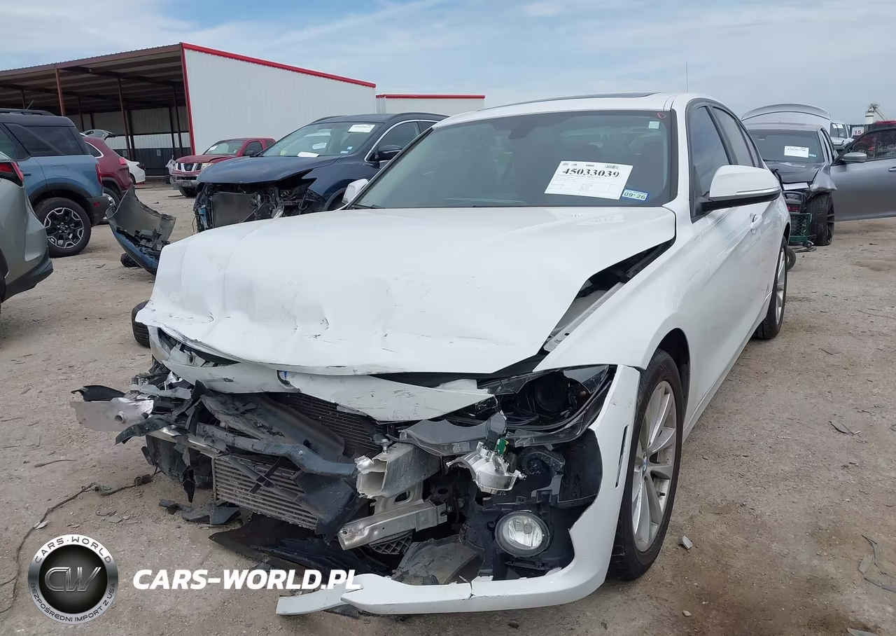 2017 BMW 320I VIN:WBA8E1G55HNT72487 - 2