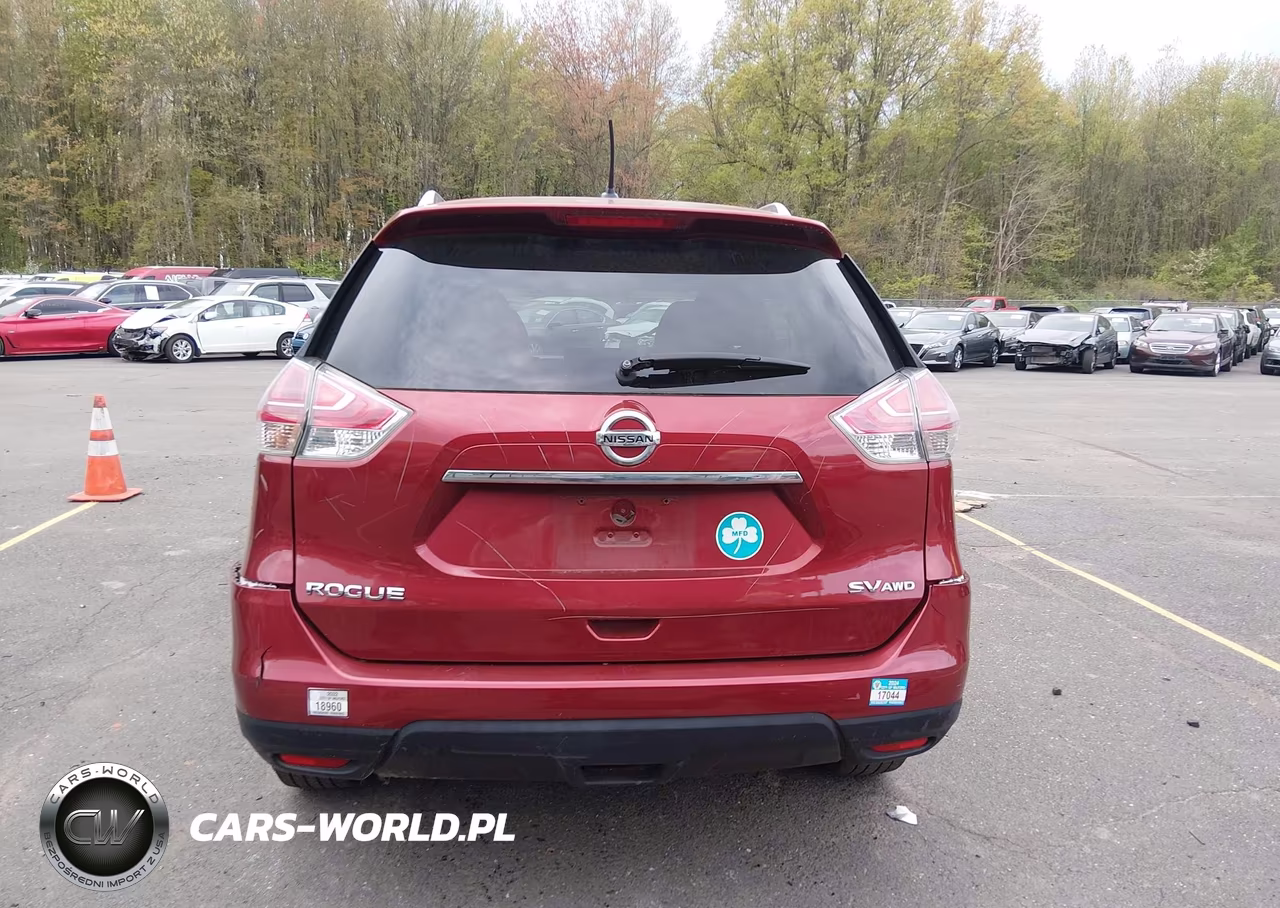 2016 Nissan Rogue Sv VIN:KNMAT2MV6GP672997 - 15