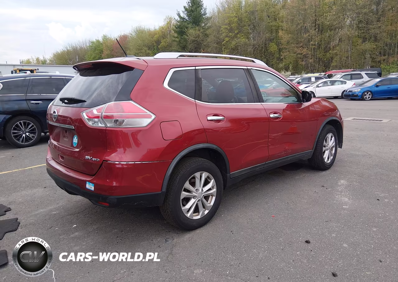2016 Nissan Rogue Sv VIN:KNMAT2MV6GP672997 - 4