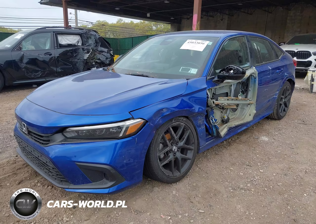 2022 Honda Civic Sport VIN:2HGFE2F59NH543118 - 2