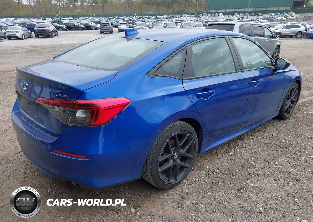 2022 Honda Civic Sport VIN:2HGFE2F59NH543118 - 4