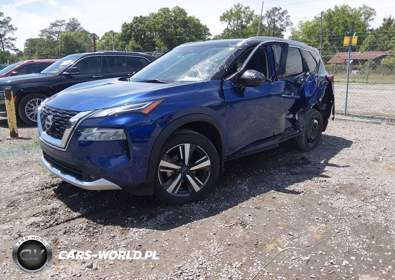 2022 Nissan Rogue Platinum Fwd VIN:JN8BT3DC9NW120491 - 2