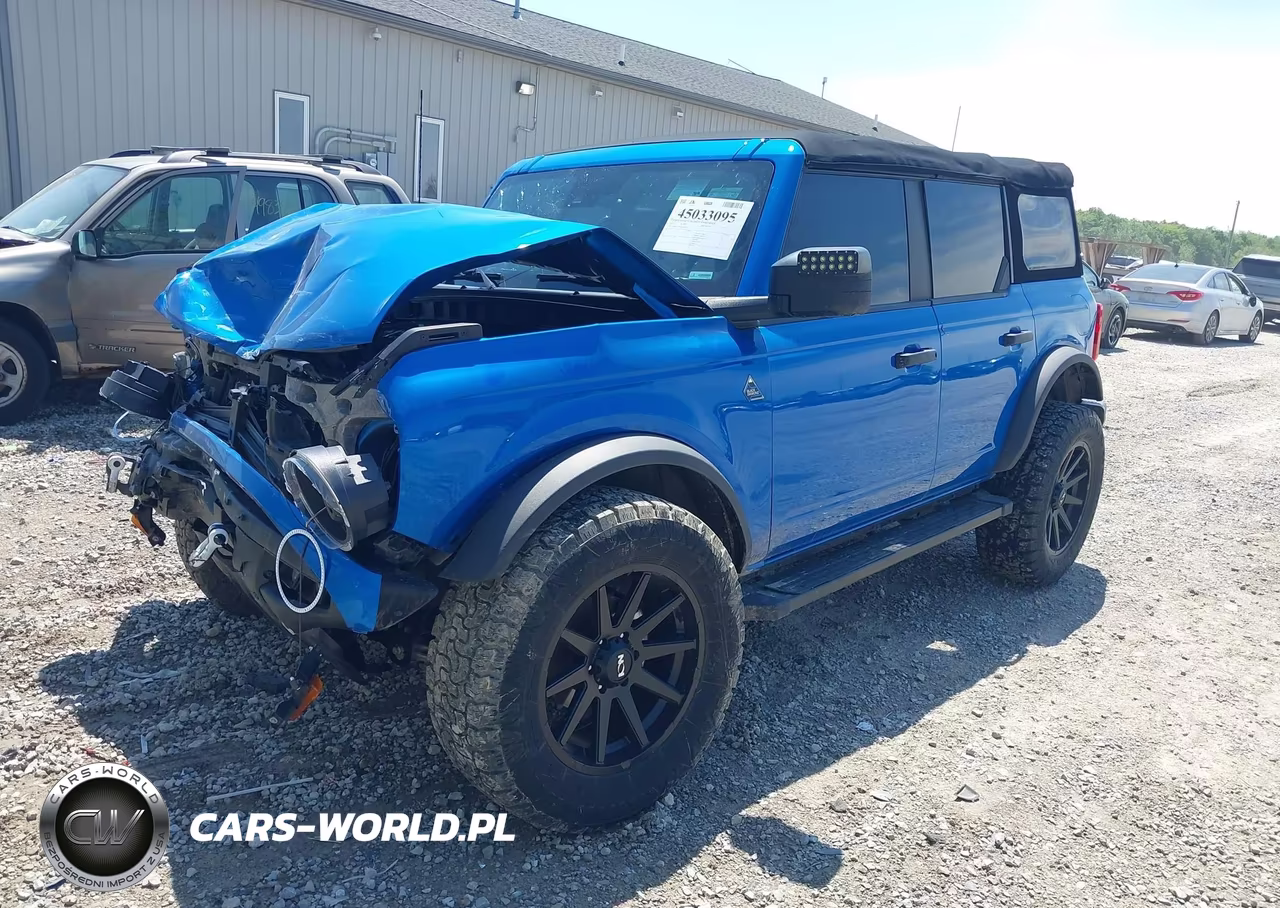 2023 Ford Bronco Black Diamond VIN:1FMEE5DP0PLA90377 - 2