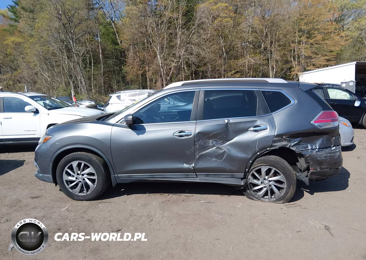 2014 Nissan Rogue Sl VIN:5N1AT2MV7EC848665 - 14