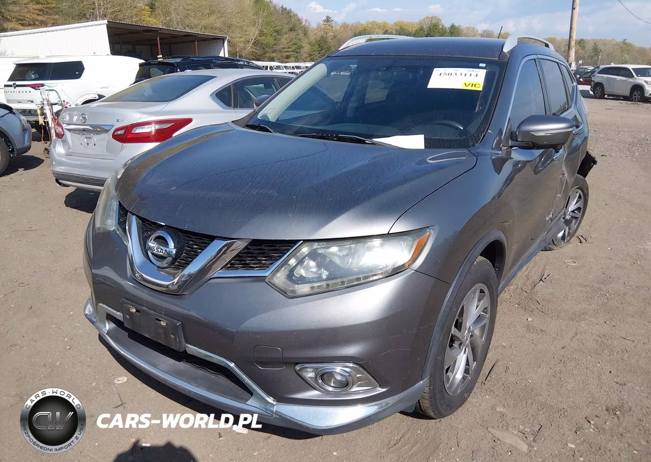 2014 Nissan Rogue Sl VIN:5N1AT2MV7EC848665 - 2