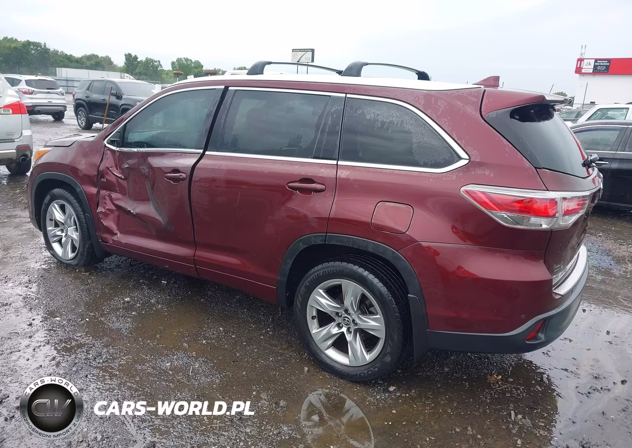 2016 Toyota Highlander Limited V6 VIN:5TDYKRFH2GS134238 - 3