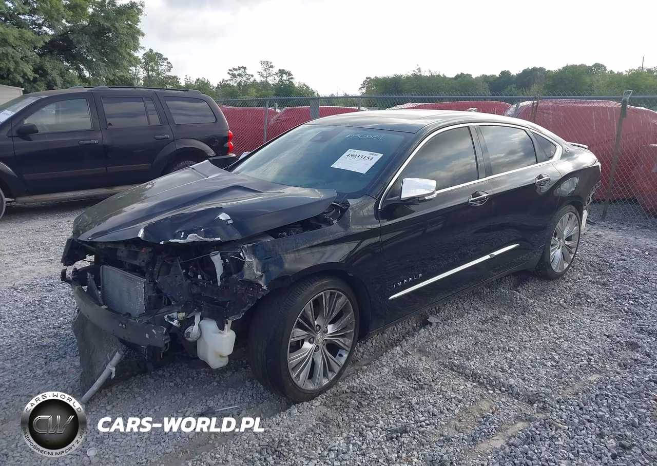 2015 CHEVROLET IMPALA 2LZ VIN:2G1165S35F9147221 - 2