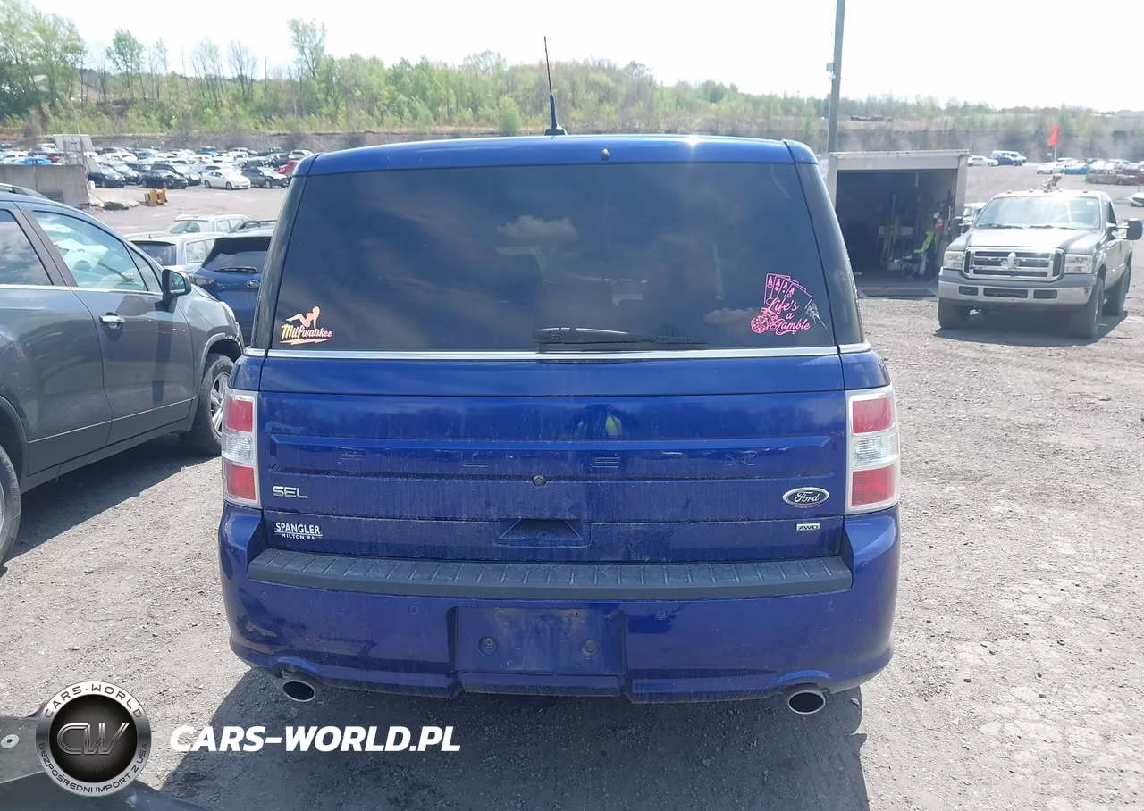 2015 Ford Flex Sel VIN:2FMHK6C82FBA19265 - 16