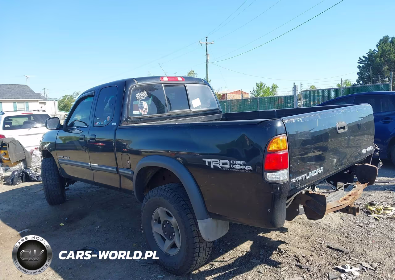 2000 Toyota Tundra Sr5 V8 VIN:5TBBT4418YS035073 - 3