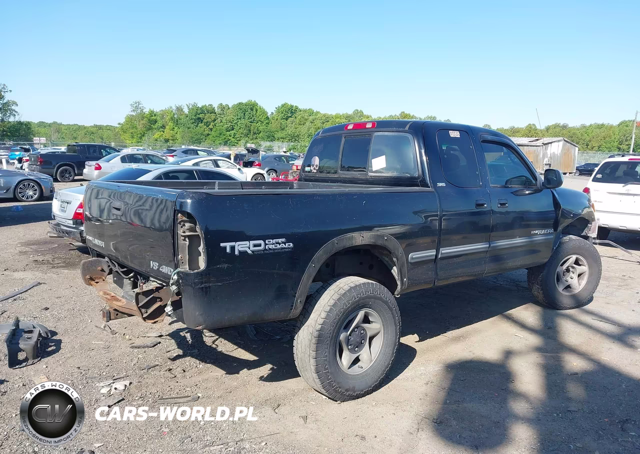 2000 Toyota Tundra Sr5 V8 VIN:5TBBT4418YS035073 - 4