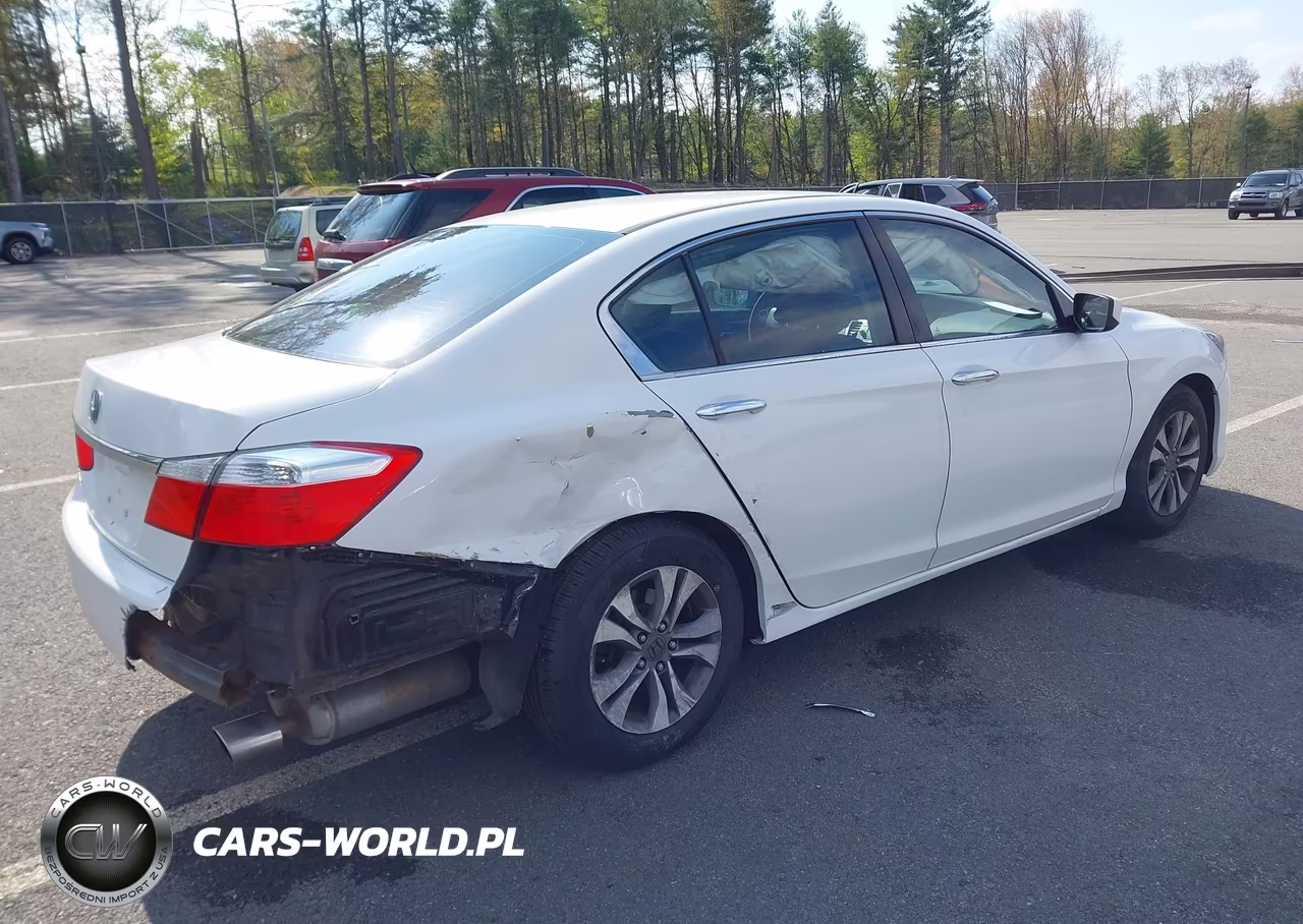 2014 Honda Accord Lx VIN:1HGCR2F37EA302596 - 4