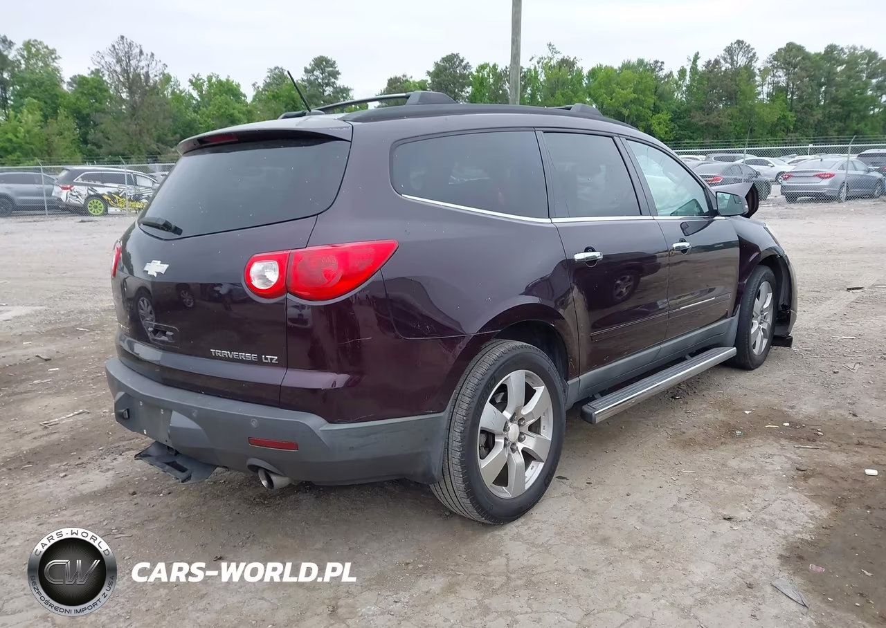 2009 Chevrolet Traverse Ltz VIN:1GNER33D99S137099 - 4