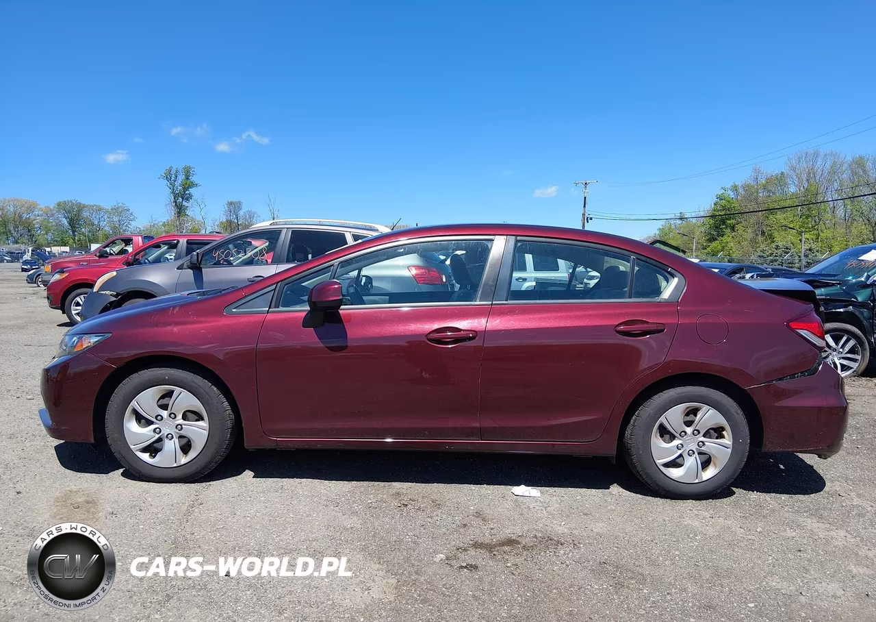 2013 Honda Civic Lx VIN:19XFB2F5XDE225834 - 15