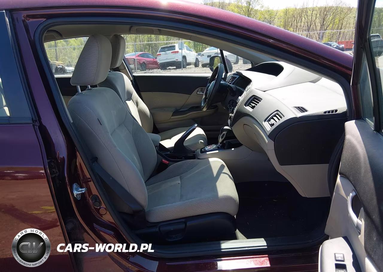 2013 Honda Civic Lx VIN:19XFB2F5XDE225834 - 5