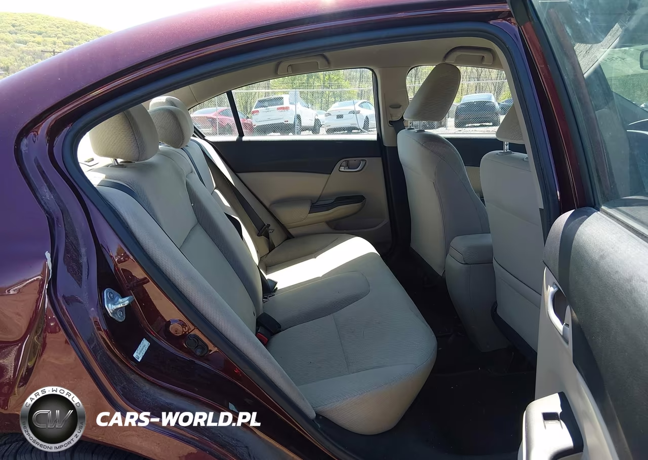 2013 Honda Civic Lx VIN:19XFB2F5XDE225834 - 8