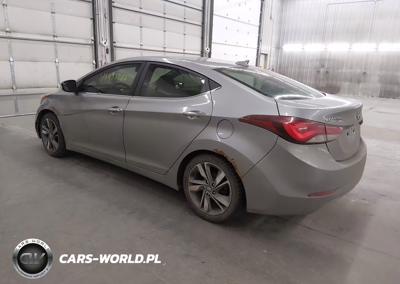 2014 Hyundai Elantra Limited VIN:KMHDH4AE4EU110024 - 3