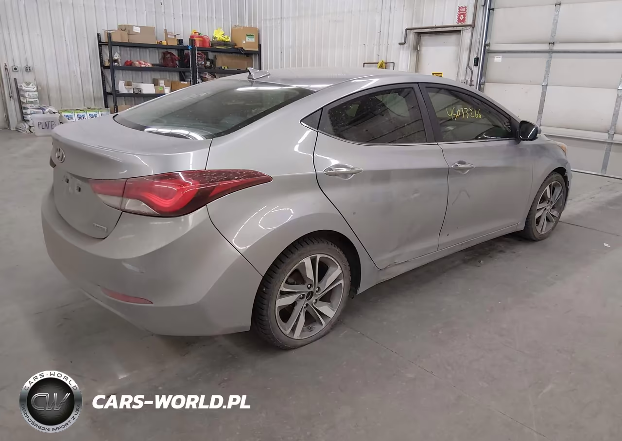 2014 Hyundai Elantra Limited VIN:KMHDH4AE4EU110024 - 4