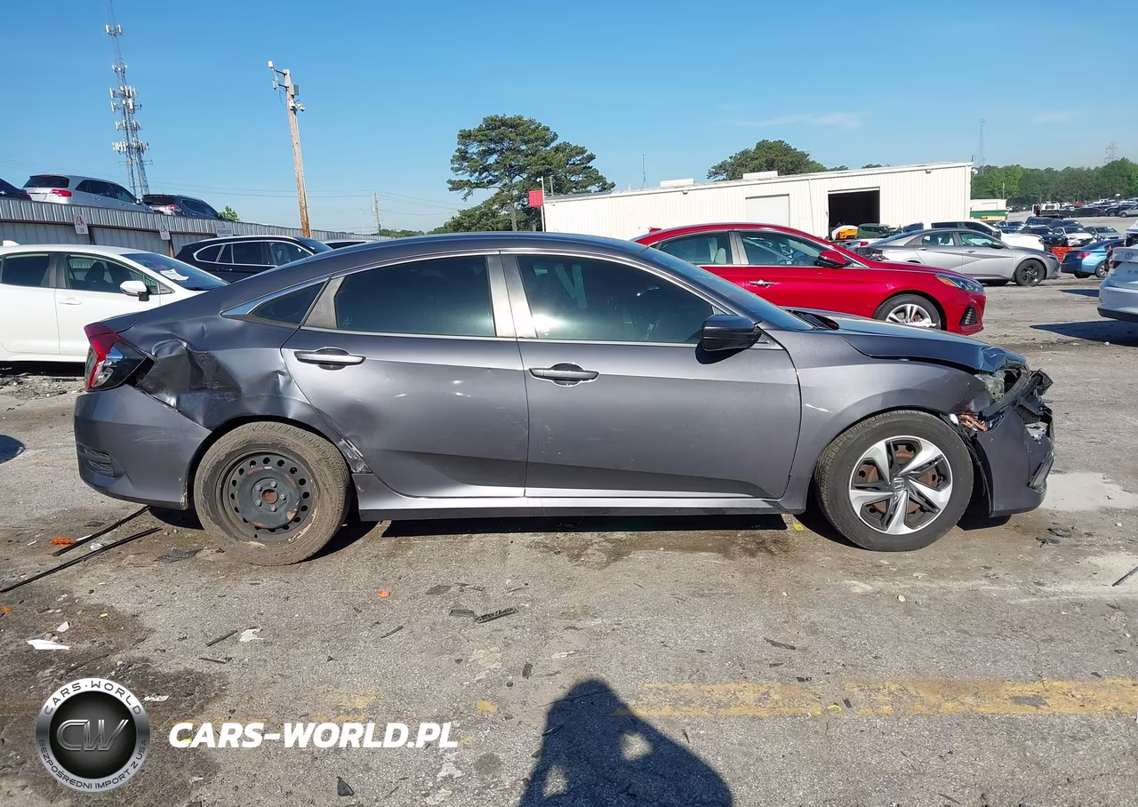 2021 Honda Civic Lx VIN:2HGFC2F66MH537161 - 13
