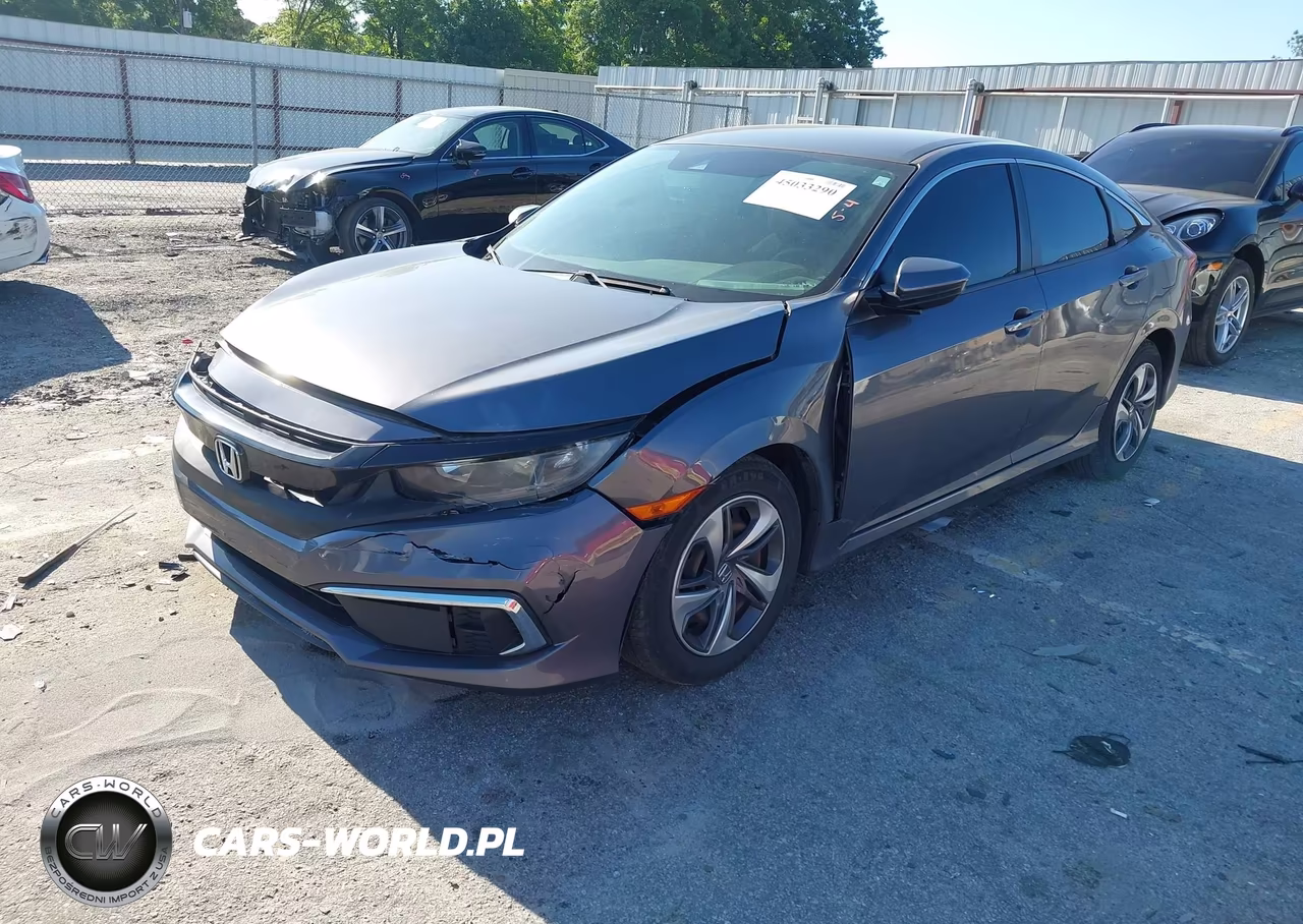 2021 Honda Civic Lx VIN:2HGFC2F66MH537161 - 2