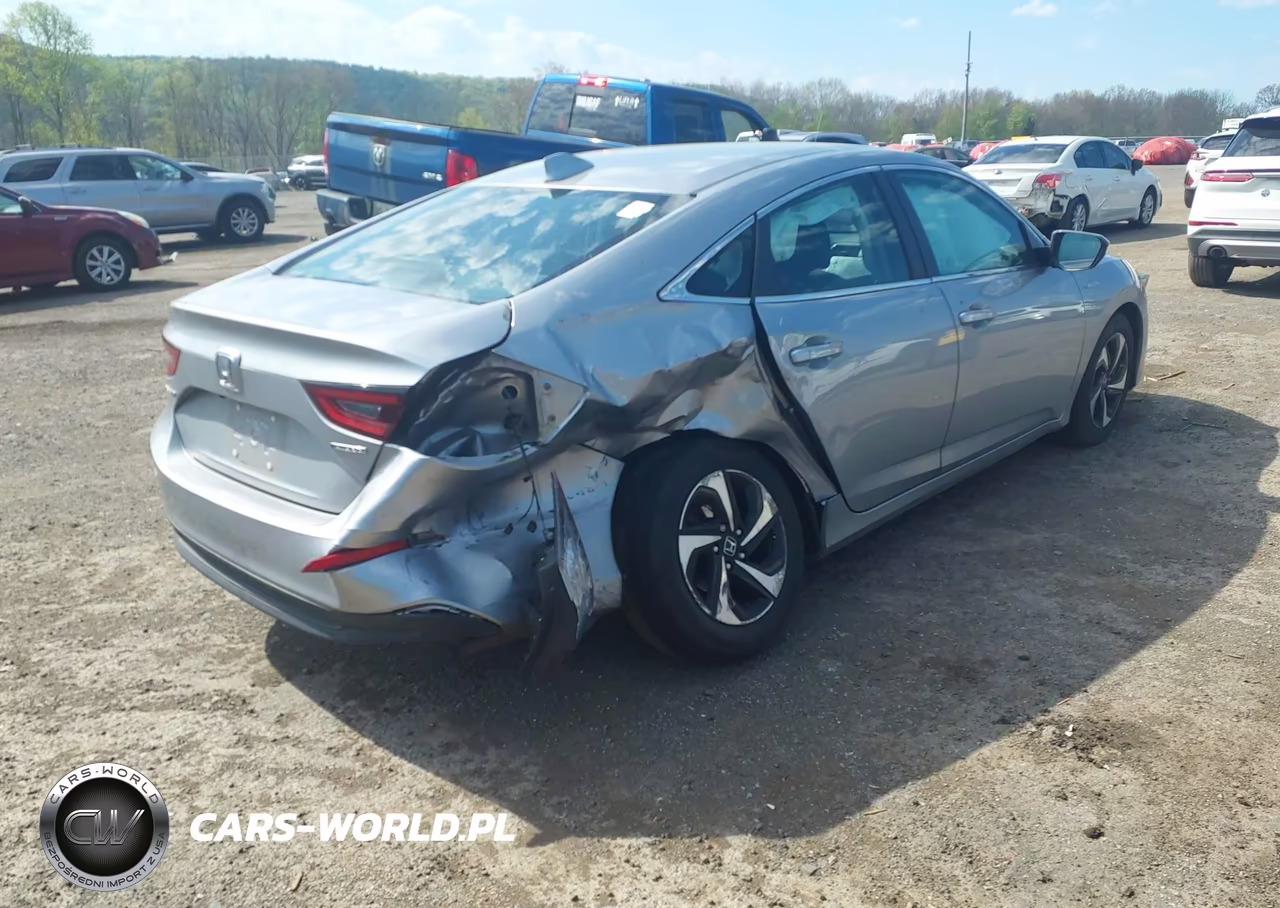 2021 Honda Insight Ex VIN:19XZE4F53ME003295 - 4