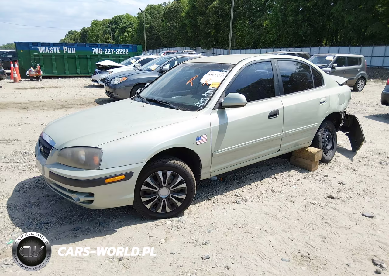 2004 Hyundai Elantra Gls-Gt VIN:KMHDN46D84U744203 - 2