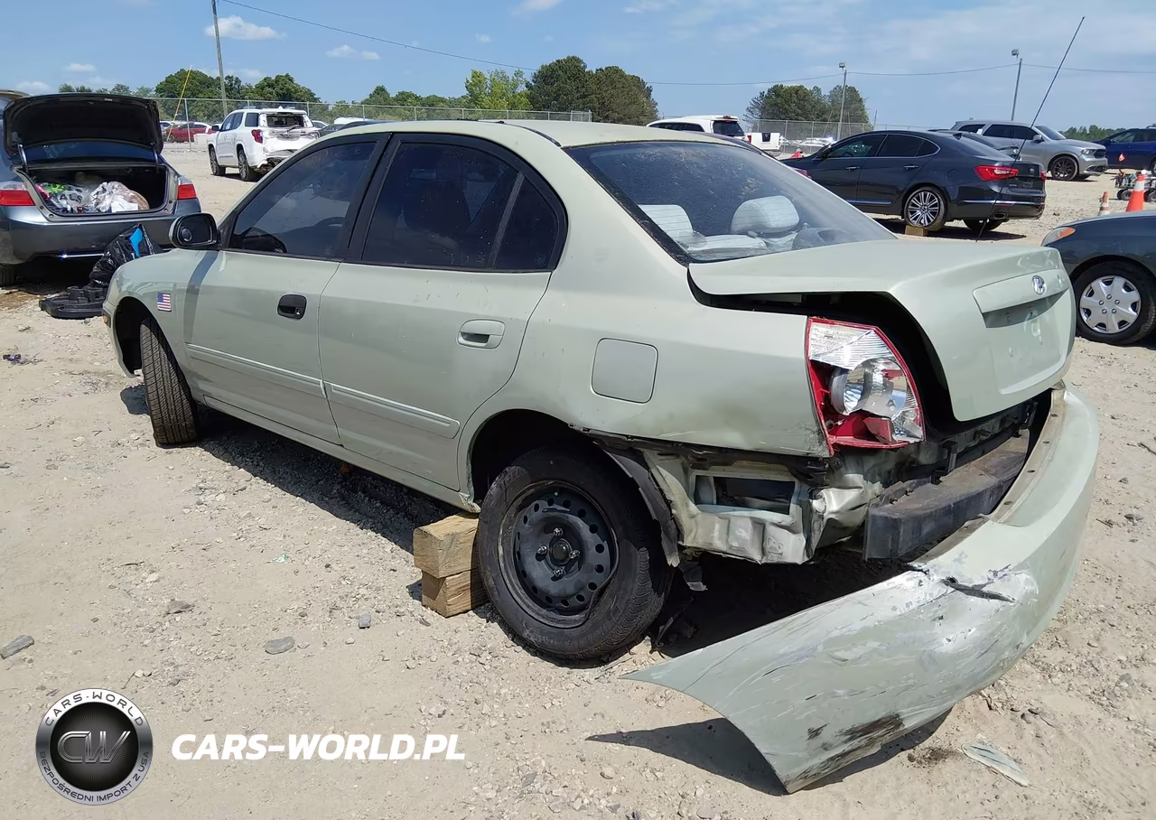 2004 Hyundai Elantra Gls-Gt VIN:KMHDN46D84U744203 - 3