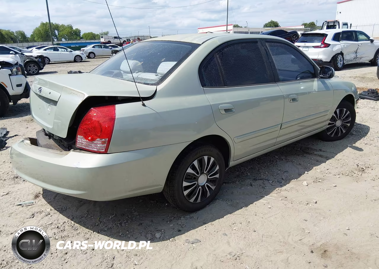 2004 Hyundai Elantra Gls-Gt VIN:KMHDN46D84U744203 - 4