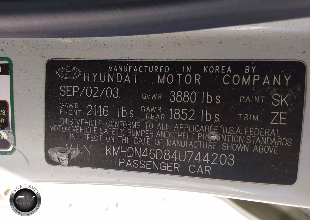 2004 Hyundai Elantra Gls-Gt VIN:KMHDN46D84U744203 - 9