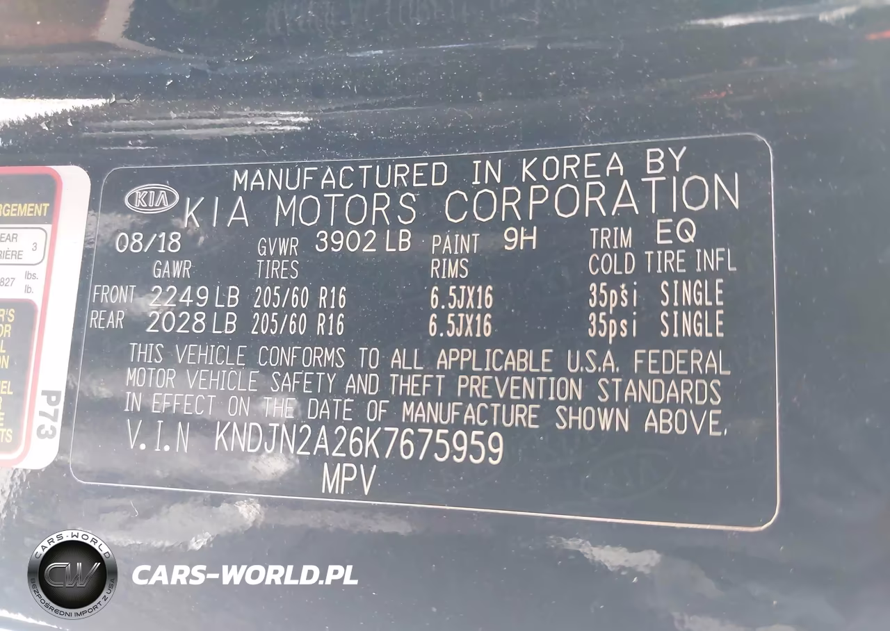 2019 Kia Soul VIN:KNDJN2A26K7675959 - 9