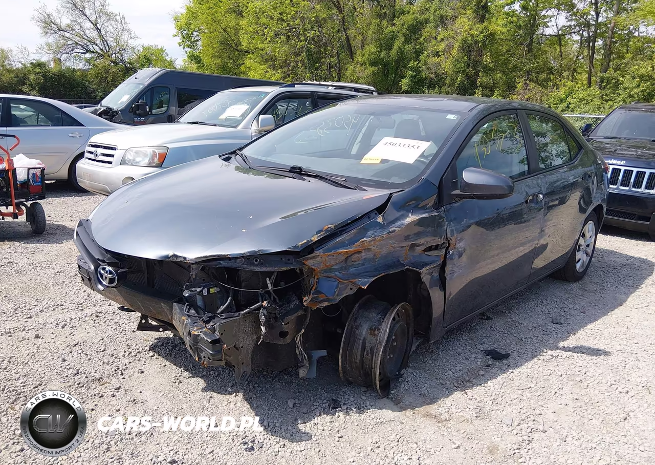 2014 Toyota Corolla Le VIN:5YFBURHE8EP087998 - 2