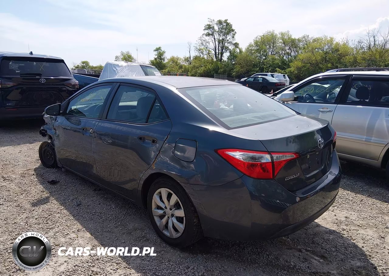 2014 Toyota Corolla Le VIN:5YFBURHE8EP087998 - 3
