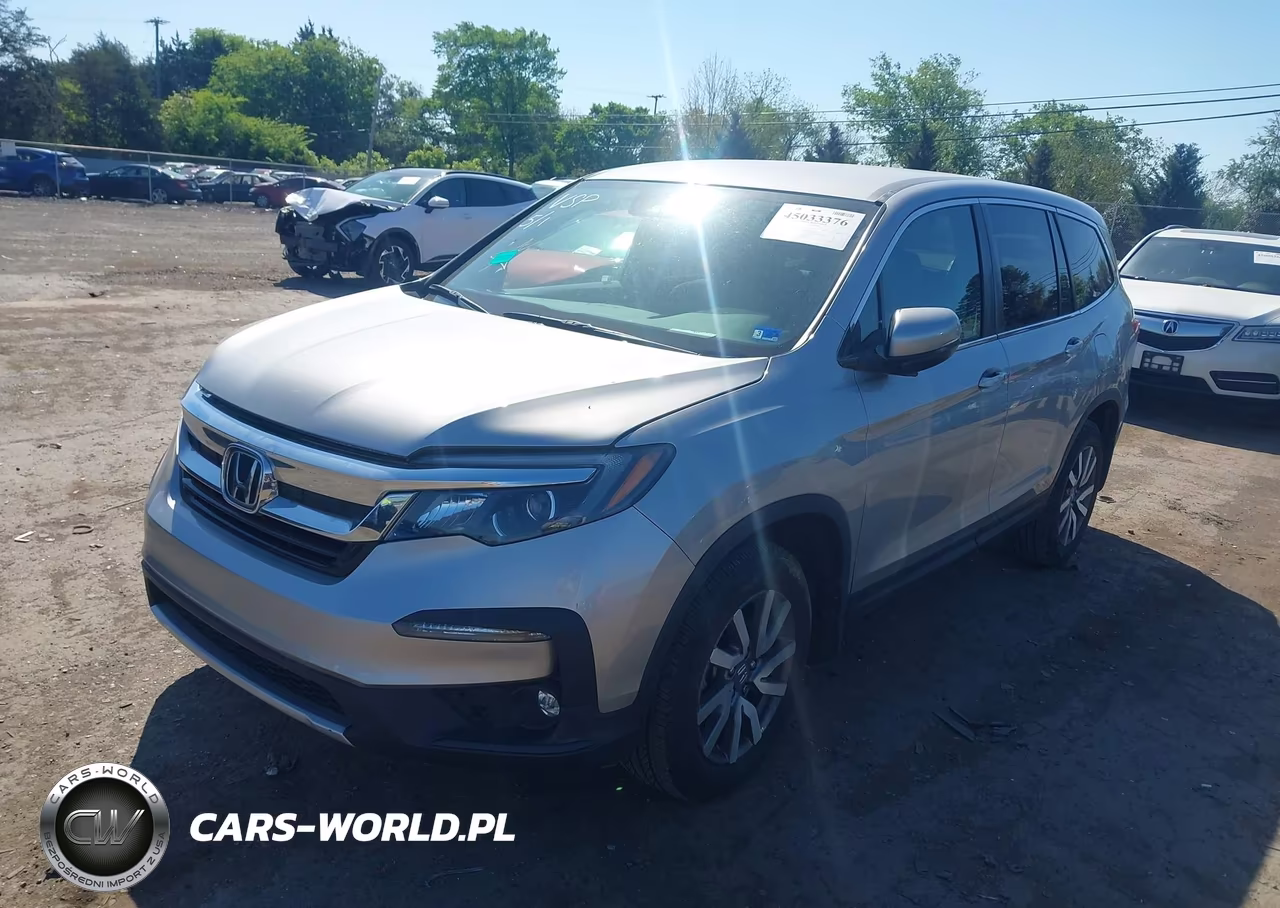 2021 Honda Pilot Awd Ex VIN:5FNYF6H34MB072913 - 2