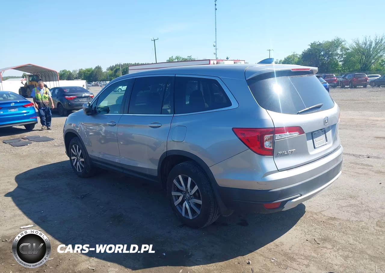 2021 Honda Pilot Awd Ex VIN:5FNYF6H34MB072913 - 3