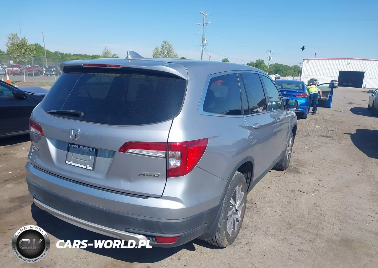 2021 Honda Pilot Awd Ex VIN:5FNYF6H34MB072913 - 4