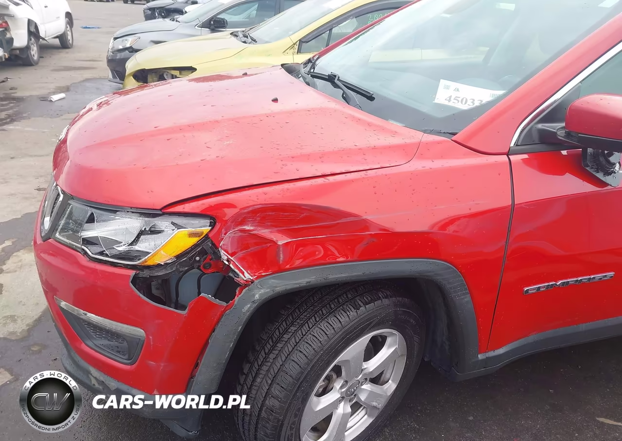 2018 Jeep Compass Latitude Fwd VIN:3C4NJCBB6JT186781 - 17