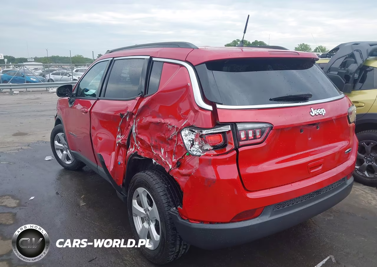 2018 Jeep Compass Latitude Fwd VIN:3C4NJCBB6JT186781 - 3