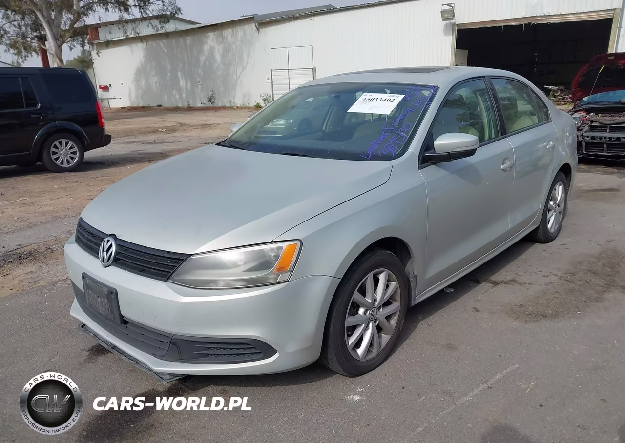 2011 Volkswagen Jetta 2.5L Se VIN:3VWDZ7AJ2BM384500 - 2