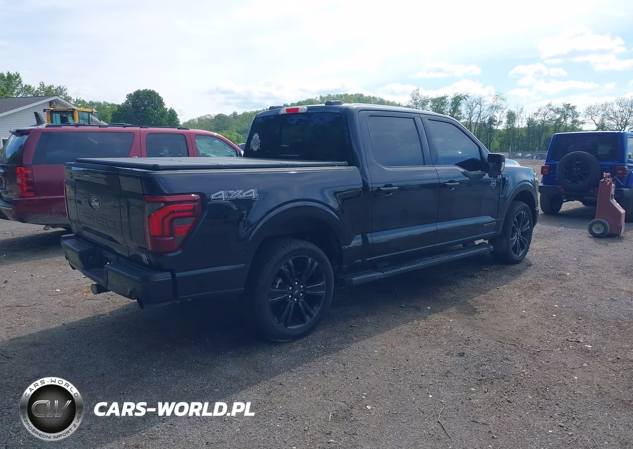 2025 Ford F-150 Lariat VIN:1FTFW5LD1SFA45422 - 4