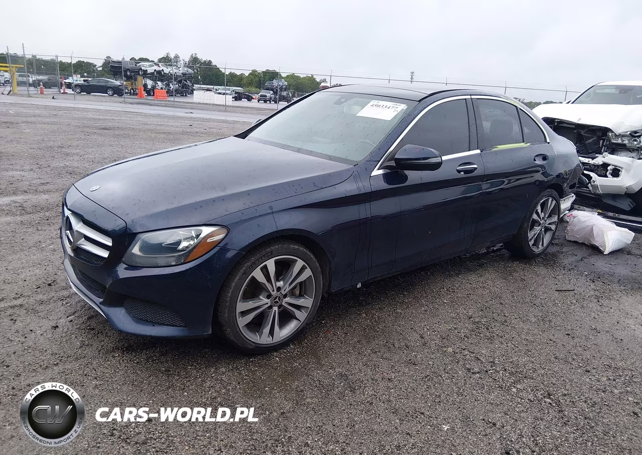 2018 Mercedes-Benz C 300 VIN:WDDWF4JB1JR389542 - 2