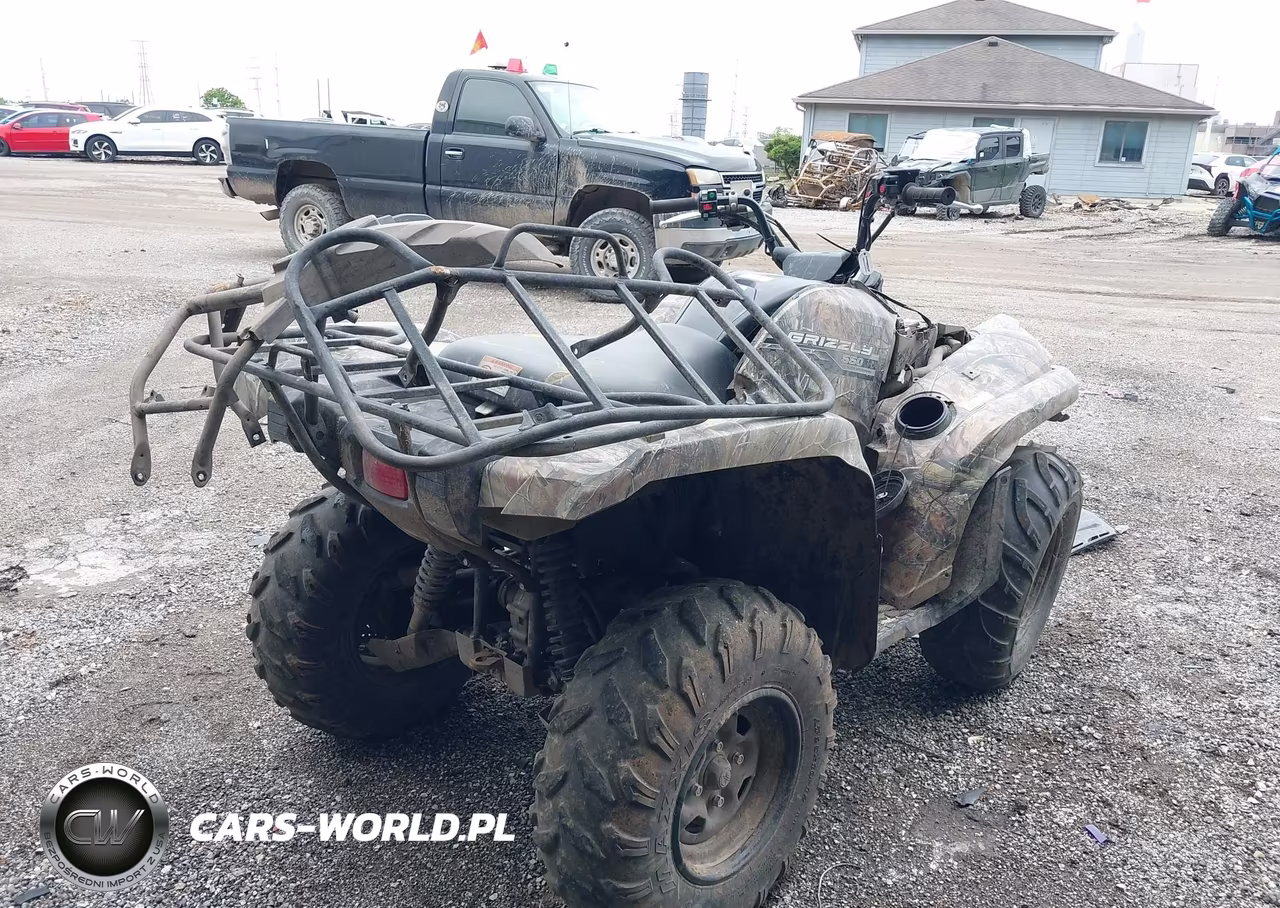 2014 Yamaha Yfm550 Fwad VIN:5Y4AJ52Y2EA103253 - 4