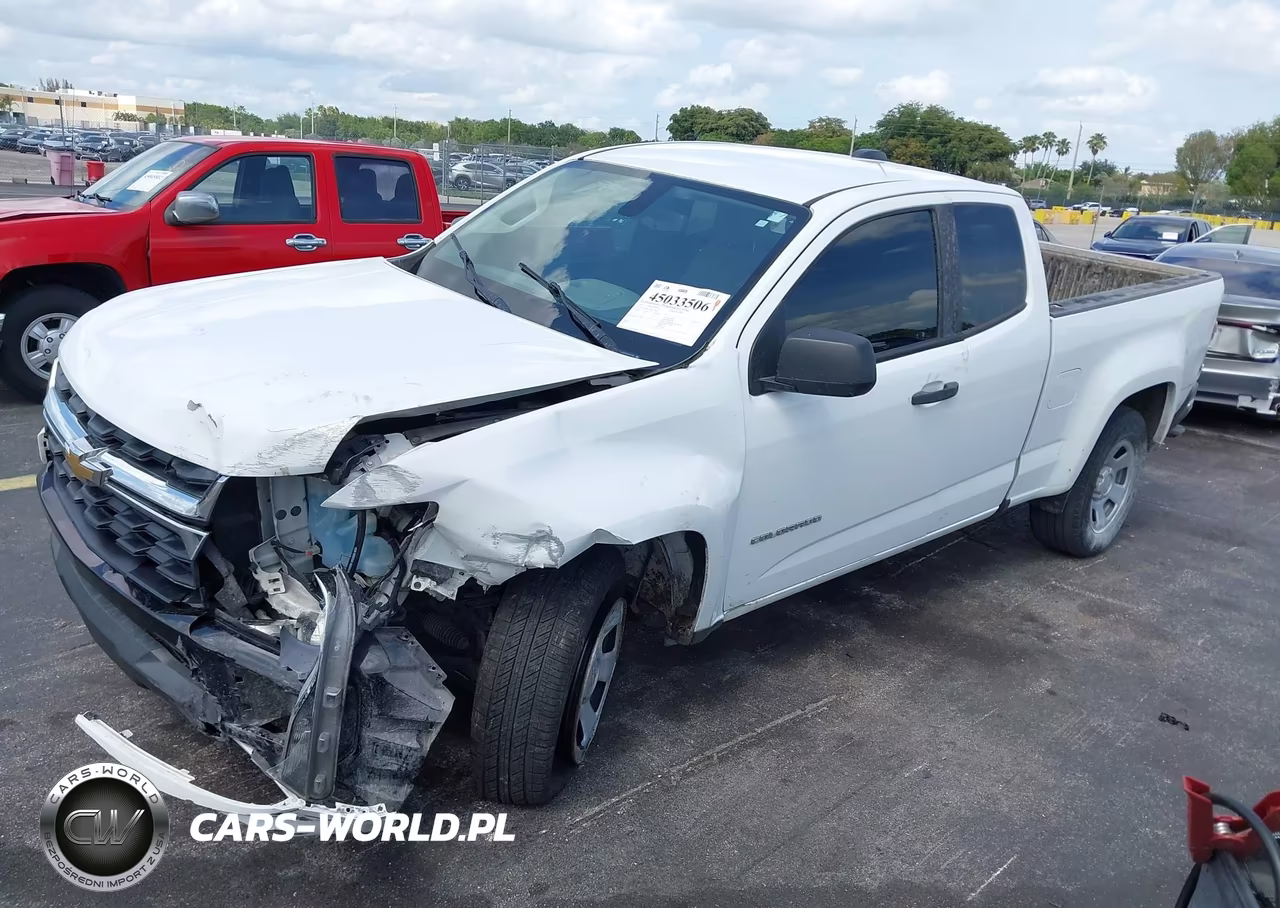2021 Chevrolet Colorado 2Wd Long Box Wt VIN:1GCHSBEA3M1197868 - 2