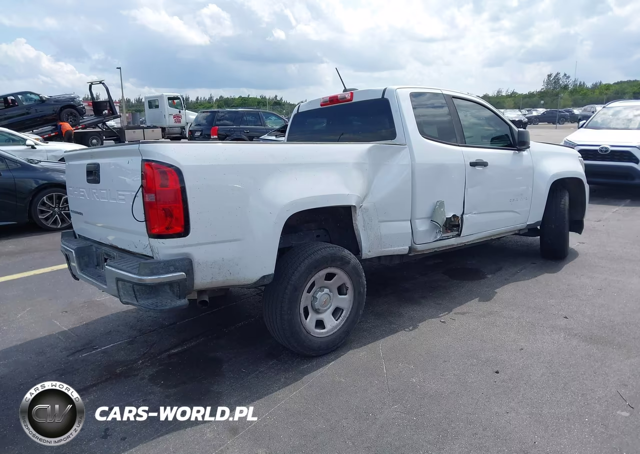2021 Chevrolet Colorado 2Wd Long Box Wt VIN:1GCHSBEA3M1197868 - 4