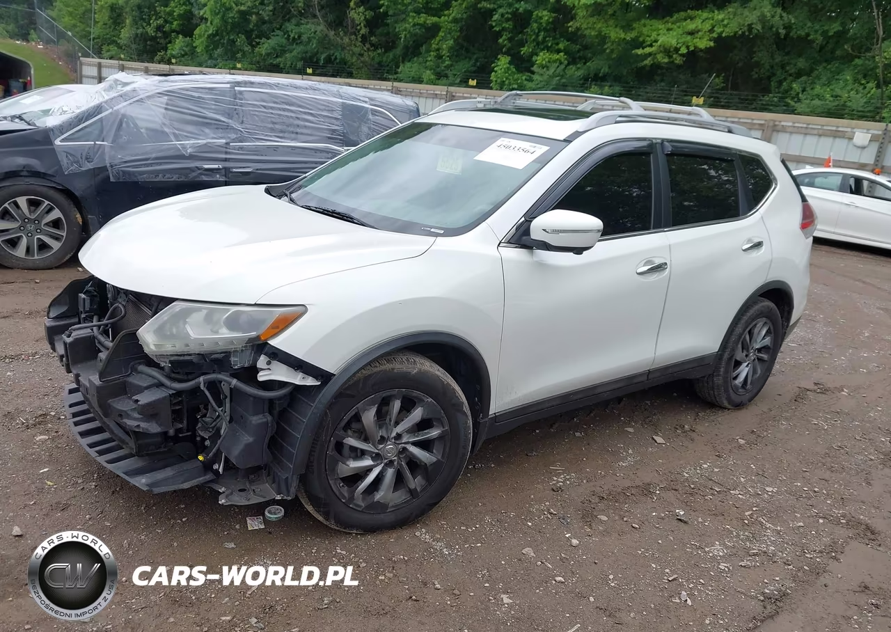 2015 Nissan Rogue Sl VIN:5N1AT2MT8FC812287 - 2